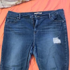 721 High Rise Skinny Levi Jeans